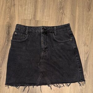 EUC Urban Outfitters High Waisted Denim Mini Skirt